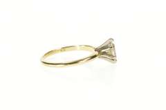 14K Yellow Gold 0.31 Ct Marquise Diamond Solitaire Engagement Ring