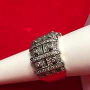 LADIES 14KT WHITE GOLD DIAMOND RING / BAND