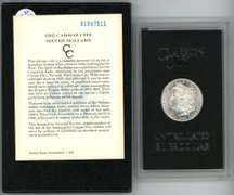 Superb Gem BU 1881-CC Morgan Silver Dollar in GSA pack
