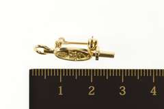 10K Yellow Gold Delta Kappa Gamma Female Educator Society Pin/Brooch