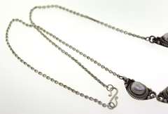Sterling Silver Pearl Drop Necklace