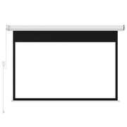 Electric Motorized Projector Screen Coated White