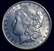 1891 Morgan Dollar UNC