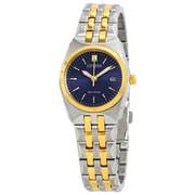Citizen Eco-Drive Blue Dial Two-tone Ladies Watch
