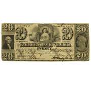 $20 Farmers Bank Of Richmond Virginia May 8 1859 Note