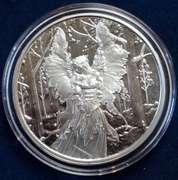 Amy Brown Lady Of The Forest 1 OZ Silver Round