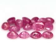 Fantastic 6.30ct HEATED ONLY Burmese Ruby set