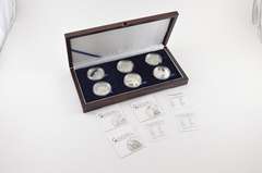 Cook Islands/Niue/Tokelau/Samoa/Mongolia Wildlife Silver PF 6 Coin Set