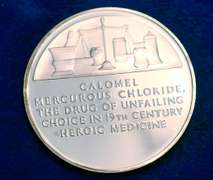 Lot Of 4 History Of Drugs Sterling Silver Medals