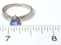 Sterling Silver Tanzanite Ring