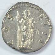 Mint Antoninus Pius Roman Silver Denarius, 138-161 AD