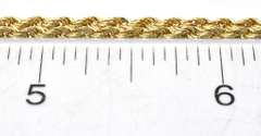 Nice 26-Inch Rope Chain in 14KT Yellow Gold