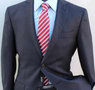 An Eye Catching Slim Fit Suit By Galante, Made In Italy