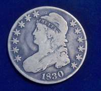 1830 Bust Half Dollar Circulated