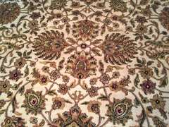 HAND KNOTTED JAIPUR RUG ROUND 8X8