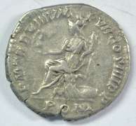 Superb Commodus Roman Silver Denarius, 177-192 AD