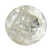 Fancy lace white .28ct unheated Diamond solitaire