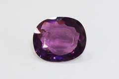 Rare Royal Natural Purple Sapphire - 7.01 cts.