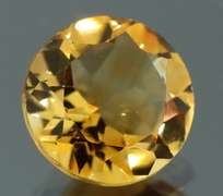 Glittering 3.37ct unheated Citrine solitaire