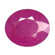Glistening violet red 2.08ct UNHEATED Ruby