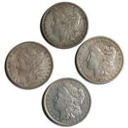1879 1882 O 1882 &1884 Morgan Dollars