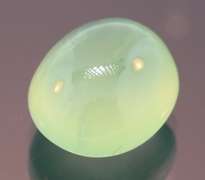 Large 18.47ct untreated Prehnite cabochon