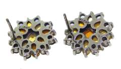 Sterling Silver Opal Stud Earrings