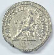 Lovely Roman Silver Denarius of Caracalla, 198-217 AD