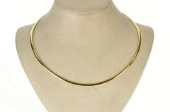 10K Yellow Gold 3.0mm Cocoon Link Classic Fancy Chain Necklace