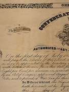 $100  December 8 1862 Confederate War Bond