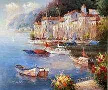 BEAUTIFUL  HAND PAINTED OIL PAINTING ON CANVAS