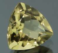 Ravishing 3.25ct trillian cut 10x10mm Citrine