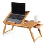 Wooden Laptop Desk Portable Folding