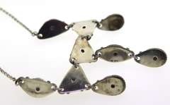 Sterling Silver Pearl Drop Necklace