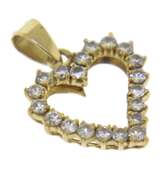 Favorite 18kt Diamond Heart Pendant