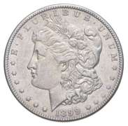 1899-O Morgan Silver Dollar