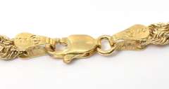 Lovely Rope Chain Bracelet in Yellow Gold
