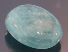 Massive 60.89ct sea blue Aquamarine cabochon