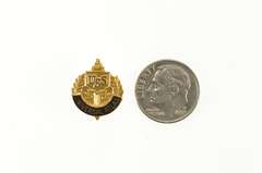 10K Yellow Gold United States Steel 25 Years Atlas Lapel Pin/Brooch