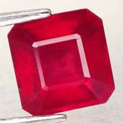 Eye catching 2.58ct rich blood red Ruby