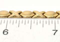 X & O Bracelet in 14KT Yellow Gold