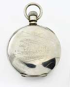 Rare Aug. L. Hoffman Pocket Watch in Silverine