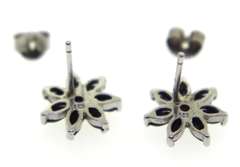 Sterling Silver Opal And Pink Saphires Ring