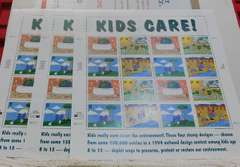Stamps:  Kids Care   $15.36 face