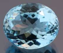 Impressive 18.57ct top Swiss blue Topaz