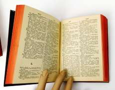 1877 2 Vol. German & English Pocket Dictionaries