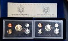 Lot Of 2 1992 Silver Proof Sets No Box