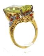 Sterling Silver Gemstone Ring