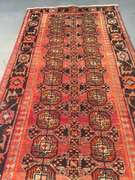 VINTAGE PERSIAN HAMEDAN RUG 4x10.5