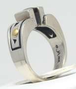 Sterling Silver Navajo Citrine Ring